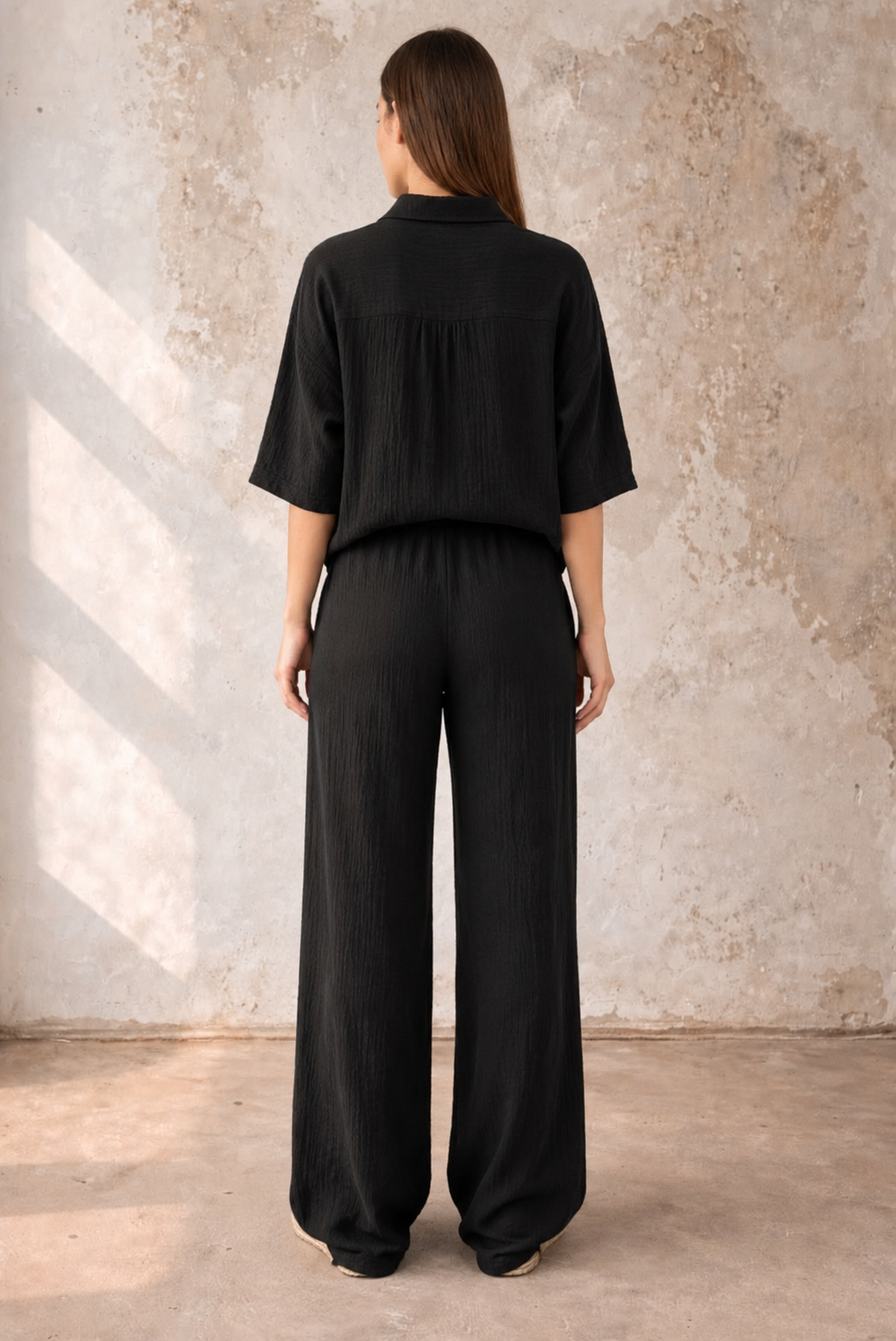 Lula Pants en gaze de coton biologique