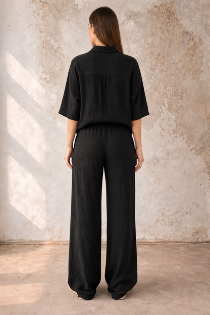 Lula Pants en gaze de coton biologique